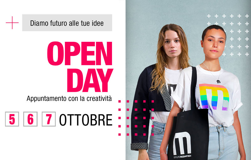 Open Day | 5-6-7 Ottobre Open Day | 5-6-7 Ottobre