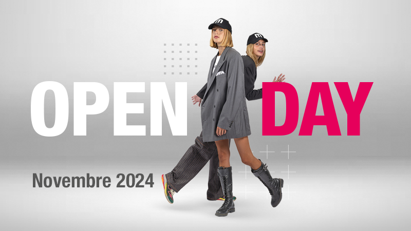 Open Day | Novembre 2024 Open Day | Novembre 2024