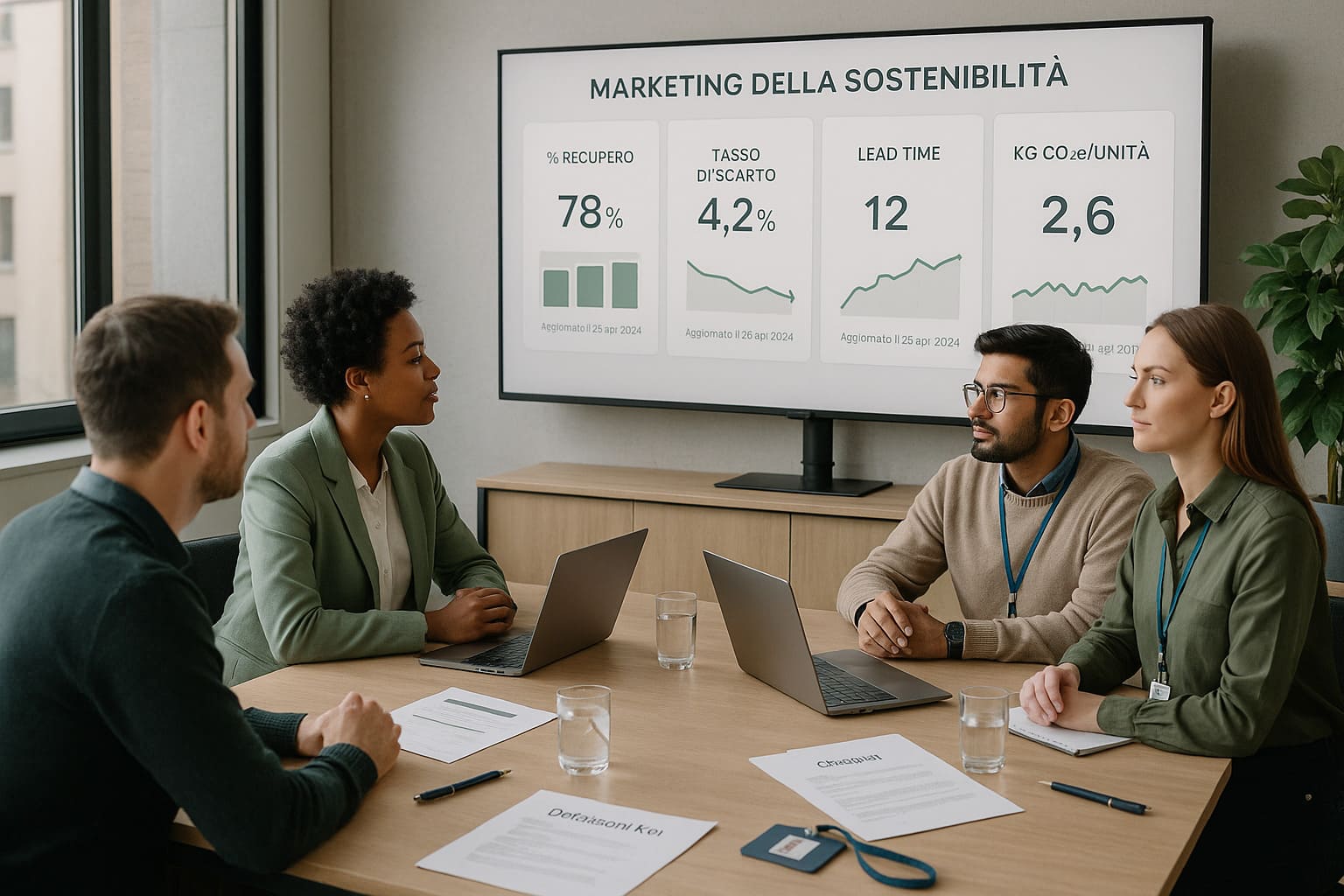 Marketing della sostenibilità: perché la prova operativa batte gli slogan.